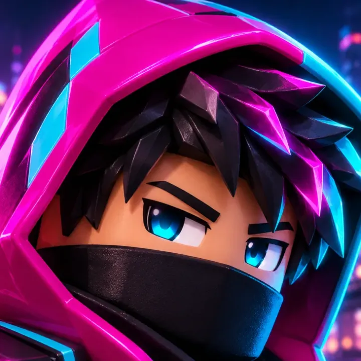 Roblox shirt maker design: Roblox avatar wearing an oversized cyberpunk techwear hoodie with neon turquoise glowing zip lines