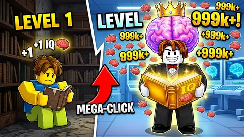 level 1 to level 999k+ in a brain library